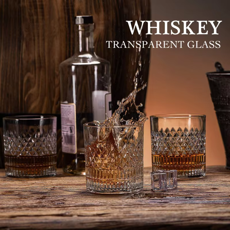 Verre à whisky avec boîte de luxe