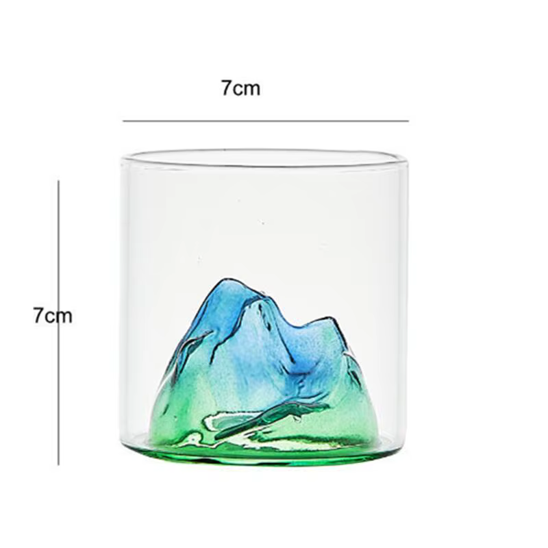 Corlor montagne verre