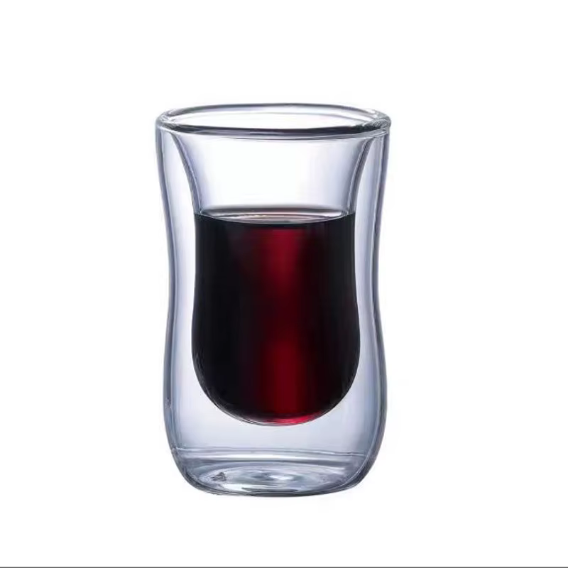 Tasse en verre à Double paroi 80/220/260/360ML