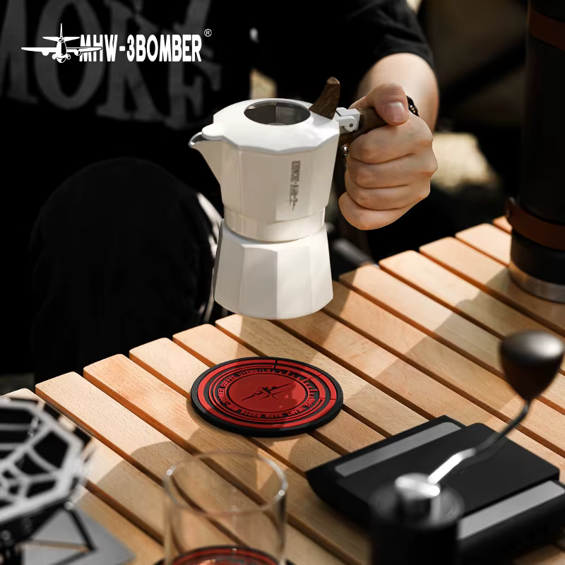 3BOMBER Tapis en silicone pour tamper à café