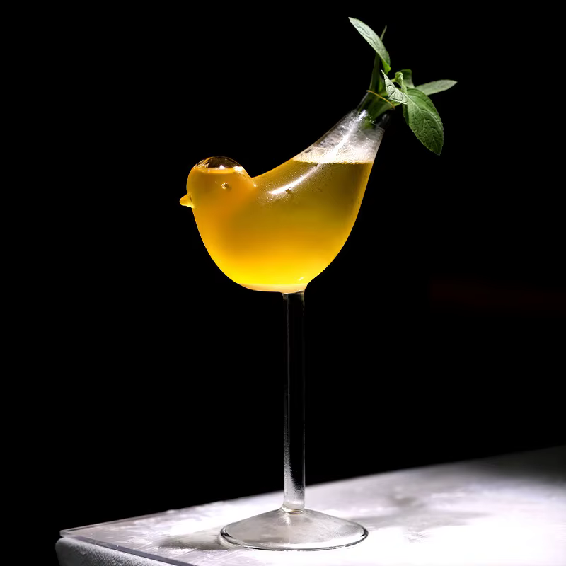 Verre à Cocktail créatif en forme de poisson
