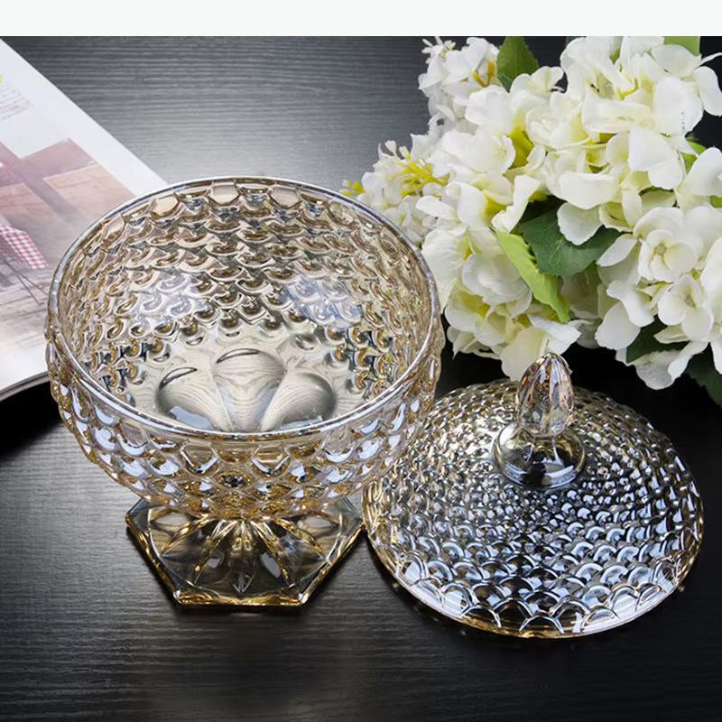 Bocaux de rangement en verre simples avec couvercles, boîtes à bonbons et snacks, pots à fruits et biscuits pour la maison et la cuisine, contenants alimentaires décoratifs