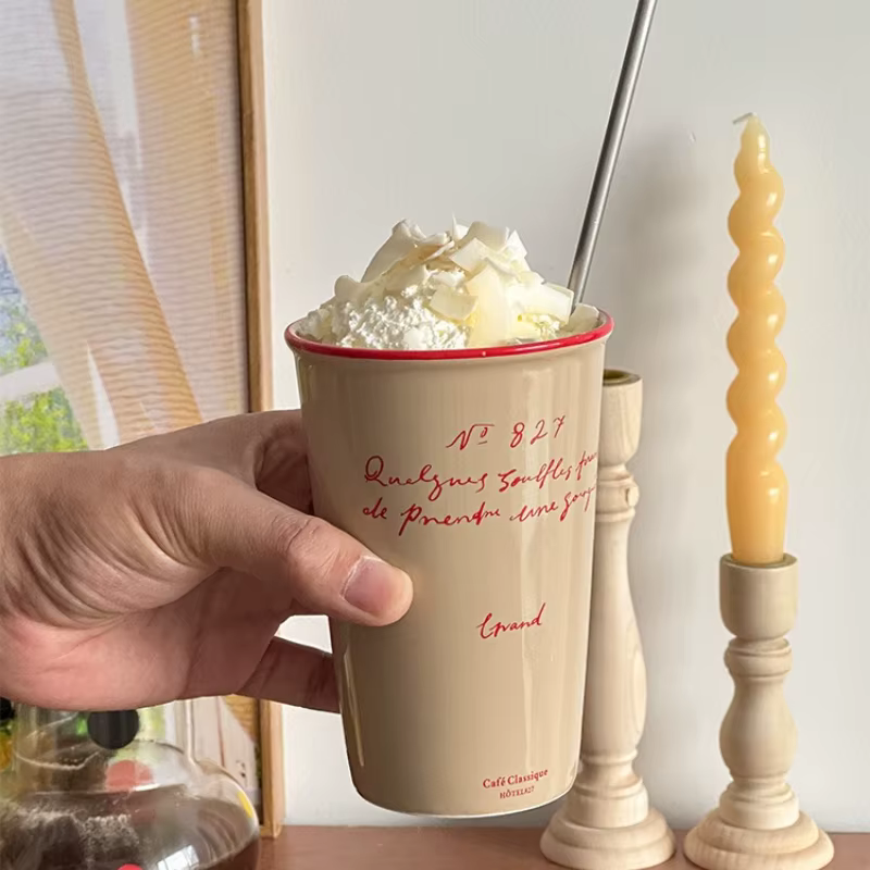 Tasse à café en céramique française