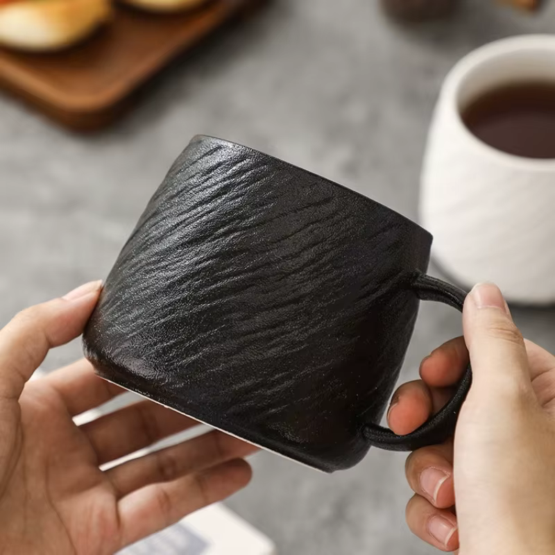 Mug à texture de pierre