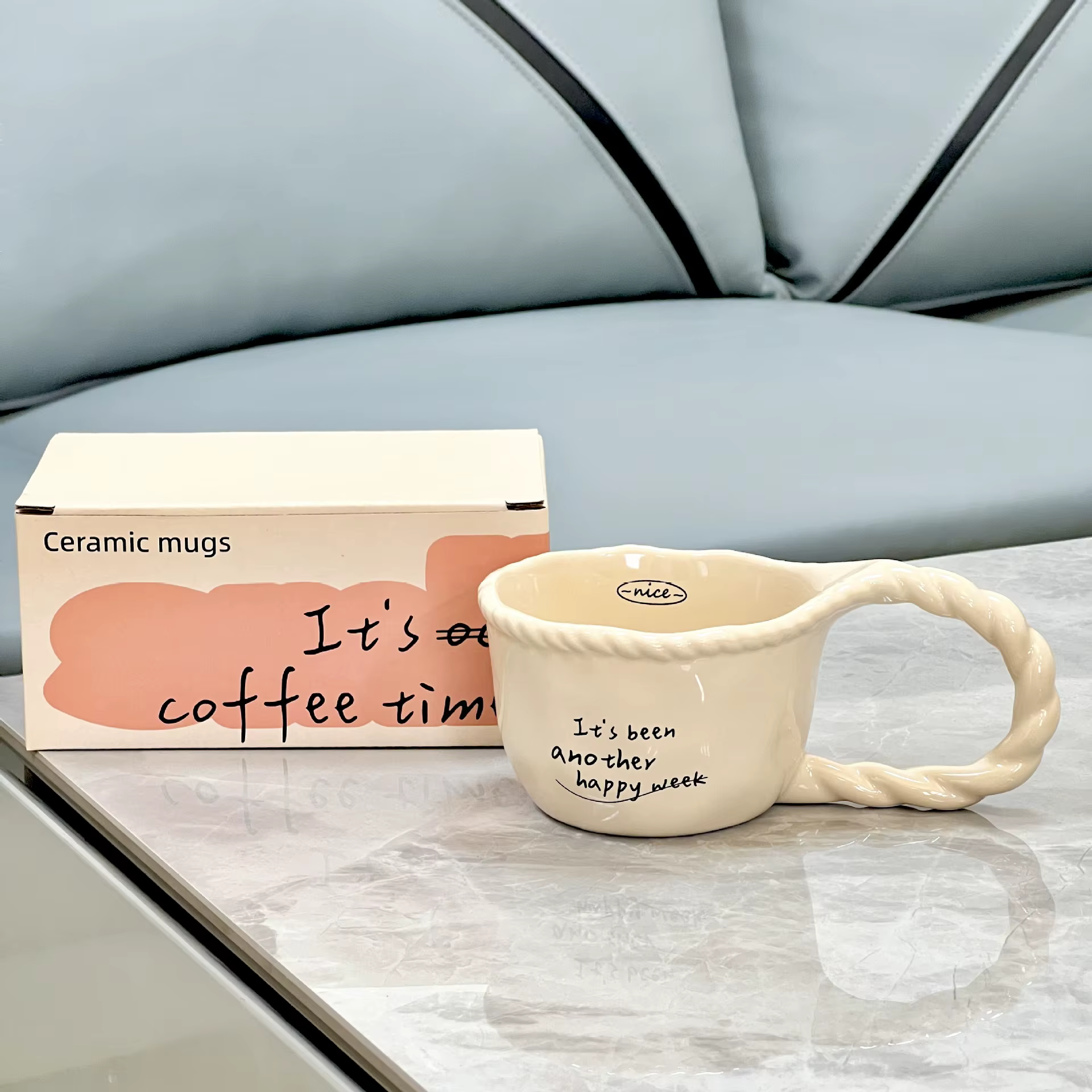 Tasse en céramique design créatif