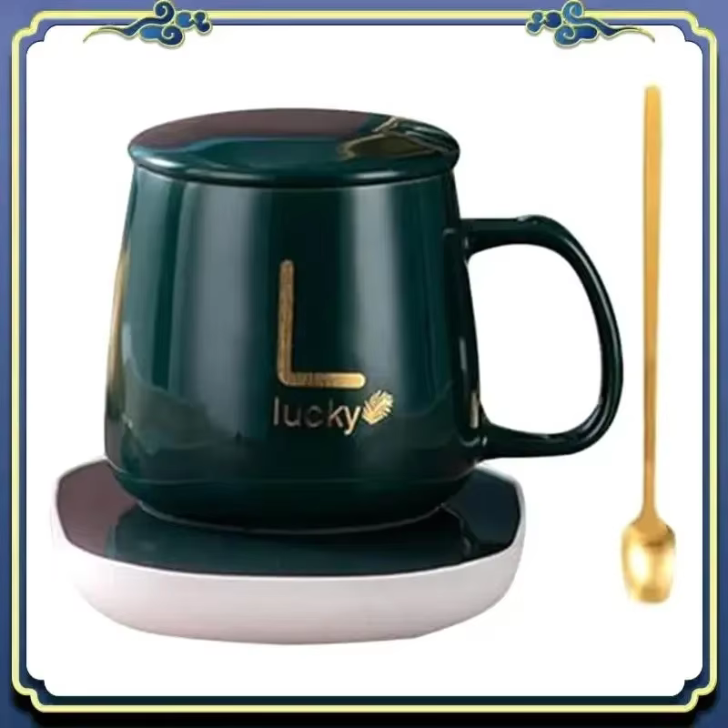Tasse auto-chauffante intelligente avec 55 ° C température constante. Coffret cadeau
