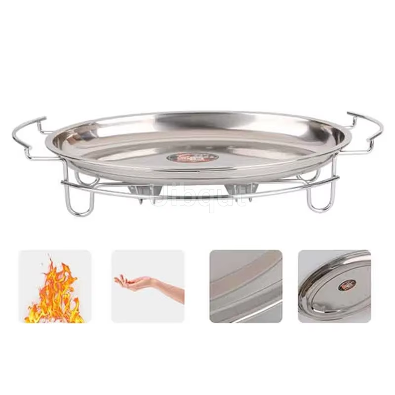 Assiette à poisson grillée commerciale