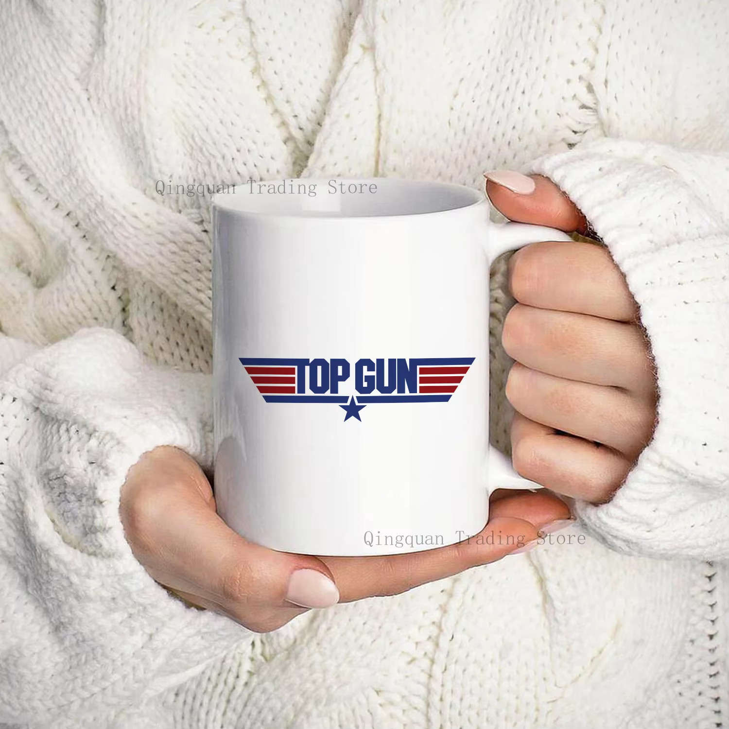 Top Gun tasse émaillée