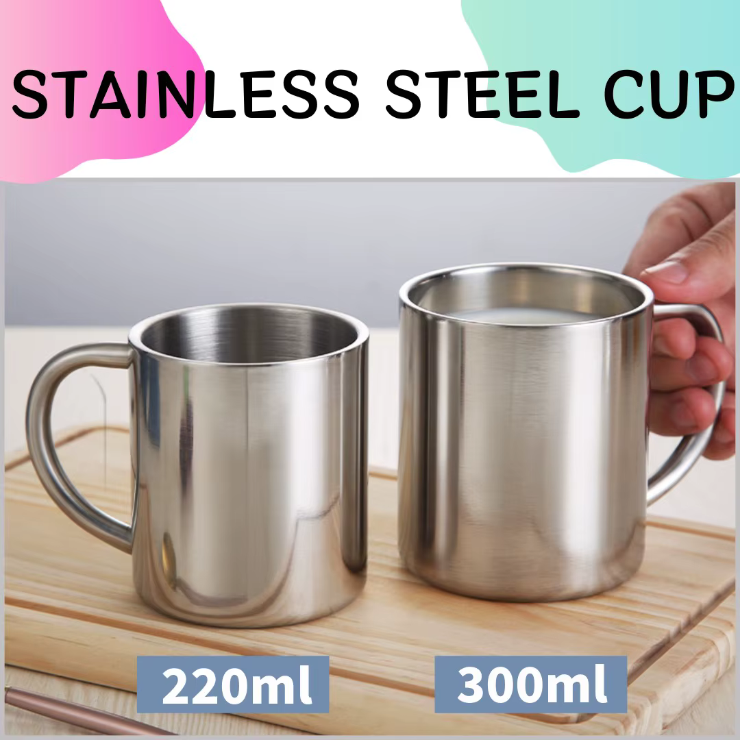 Tasse en acier inoxydable avec PHOTO personnalisée