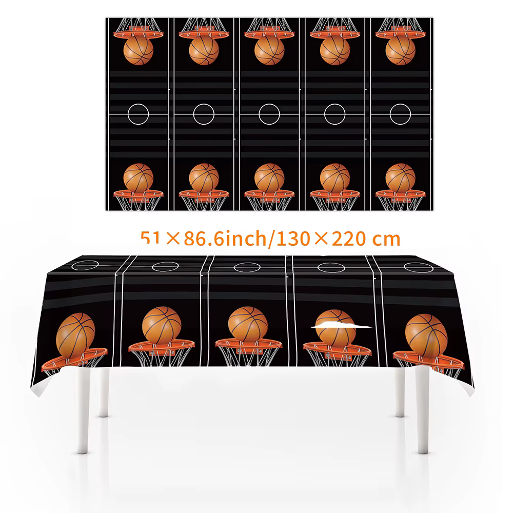 Vaisselle jetable de basket-ball
