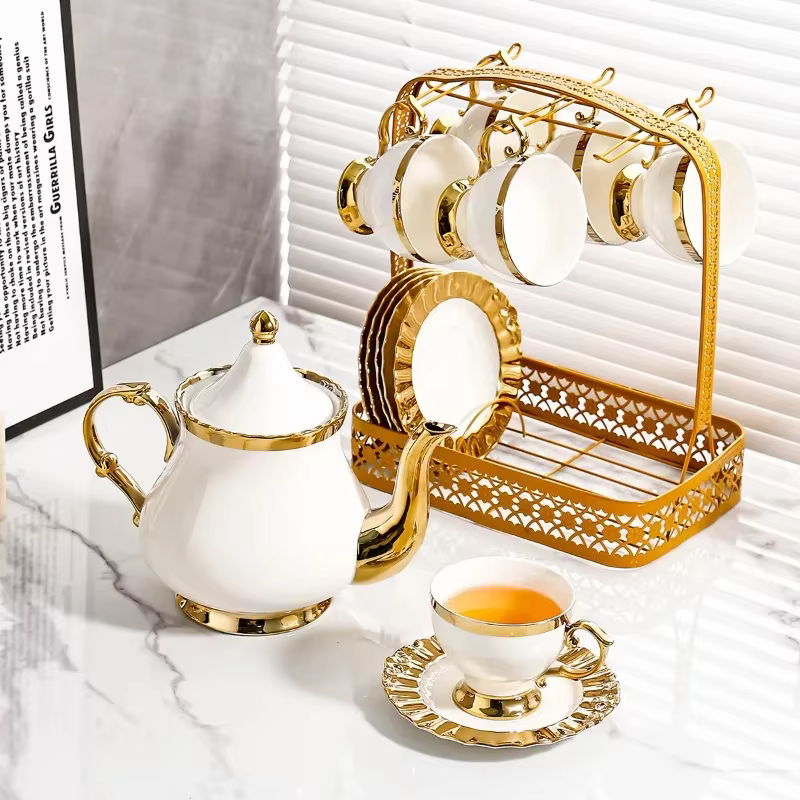 Ensemble de tasses à café en céramique de Style européen moderne-tasses