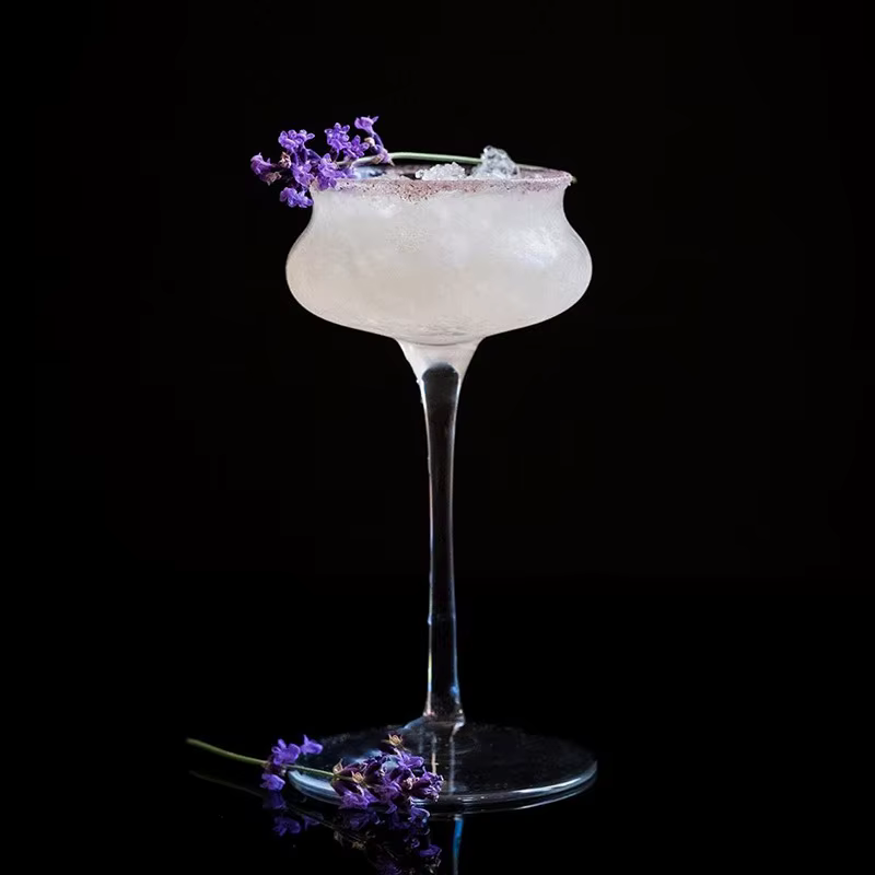 Grand Verre à Cocktail Spécial en Clip, Article Créatif pour la Maison, pour Martini, Bar, Vin