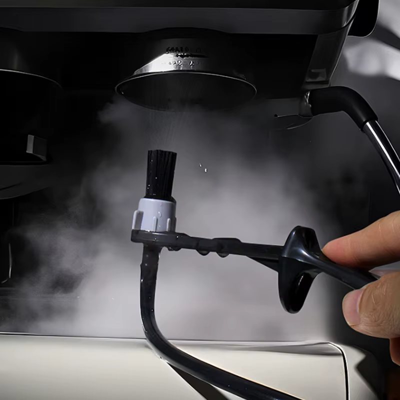 Brosse de nettoyage à la vapeur pour café