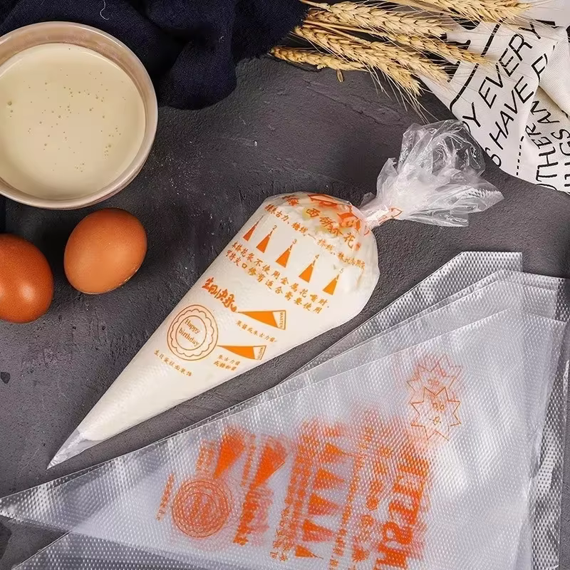 Sacs à pâtisserie jetables, 100 pièces, équipement de confiserie, accessoires de pâtisserie et de boulangerie, outils de boulangerie pour gâteaux rouges