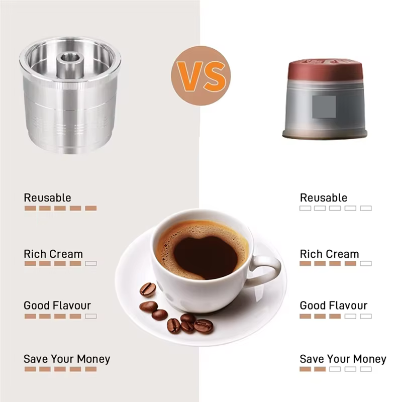 Pour Machine à café Illy capsule réutilisable remplacement de dosette