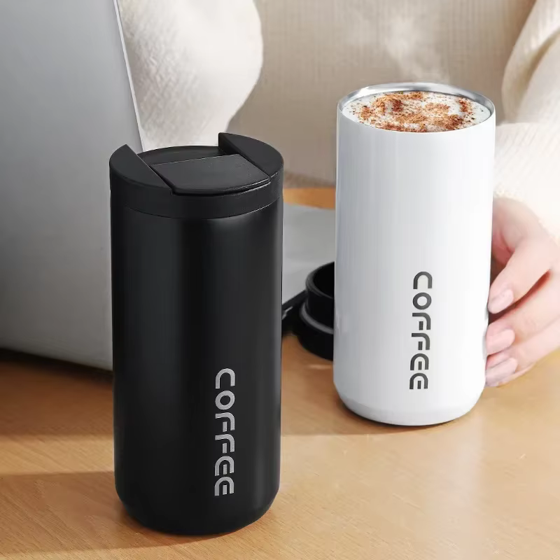 Tasse Thermos café chaud isolé en acier inoxydable