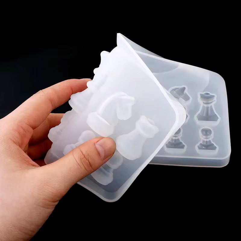 Nouveau moule en Silicone en forme d'échecs International