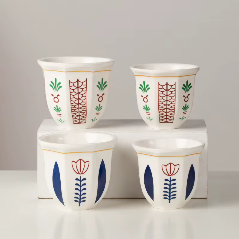 Tasse à café expresso arbustes aise anti-dérapante
