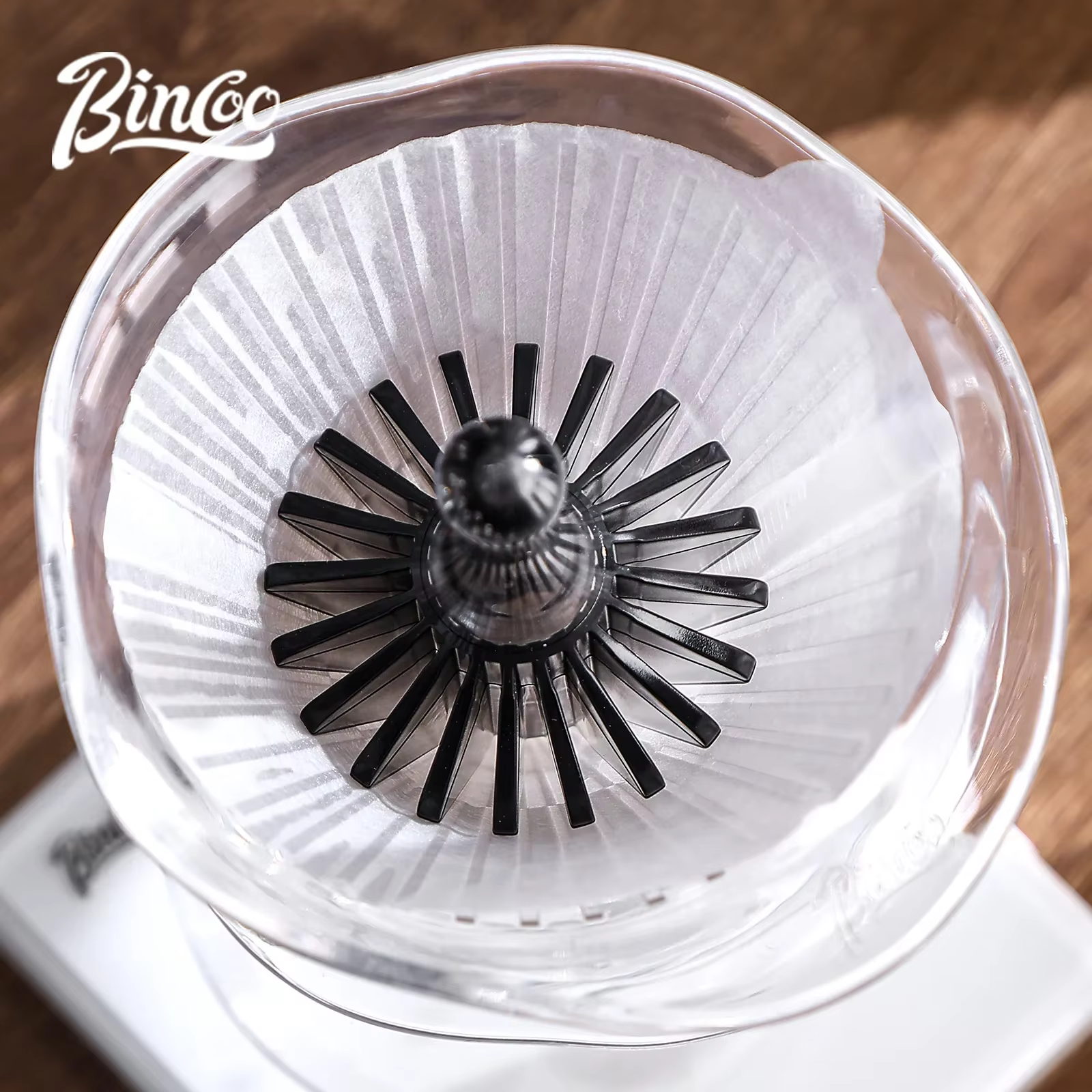 Bincoo café filtre papier Assistant gâteau Tritan