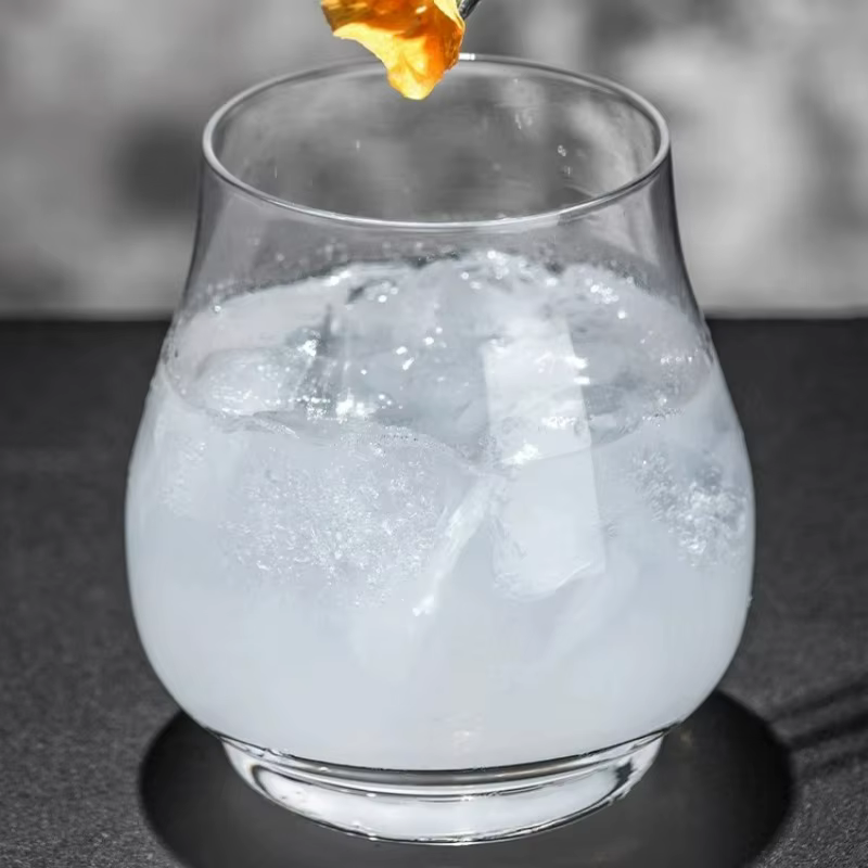 Verres à Cocktail Fermés Créatifs en Verre à Grand Ventre