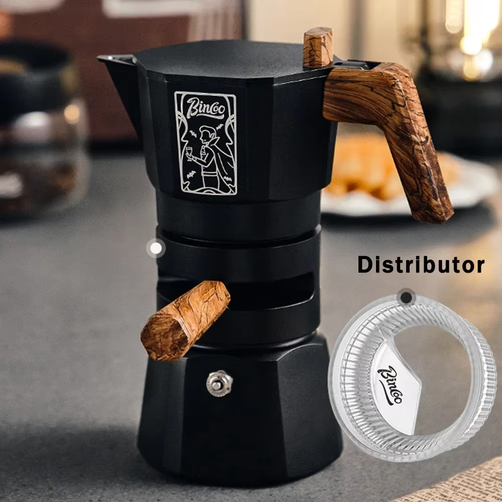Pot Moka à Double Valve à température constante