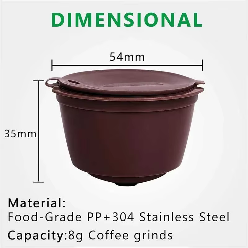 Capsules de café réutilisables pour Machine Nescafe Dolce Gusto