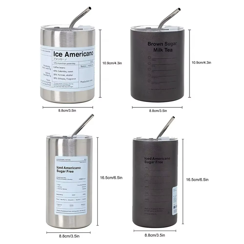 Tasse à café Thermos en acier inoxydable