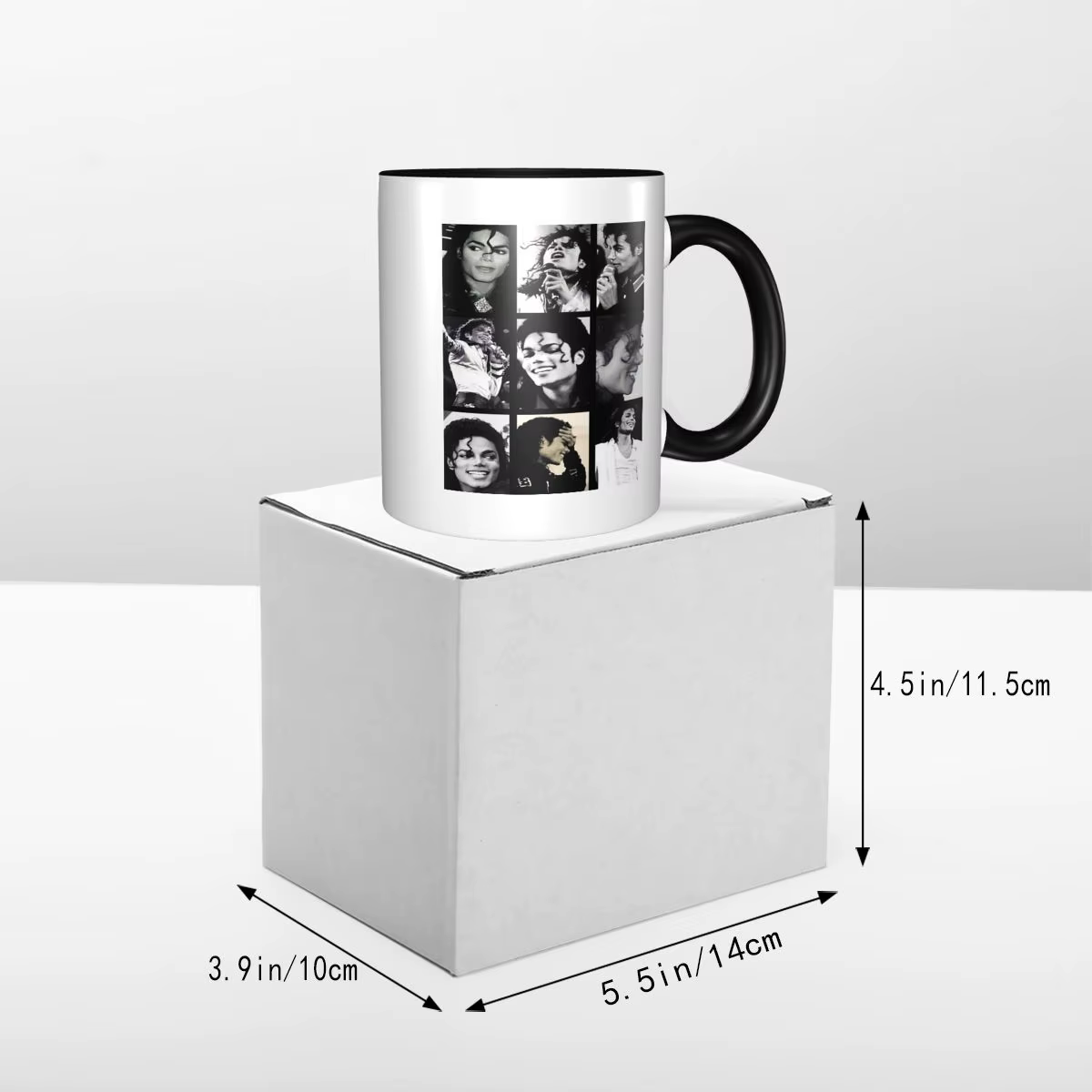 Tasse Michael Jackson, tasses à café en céramique amusantes