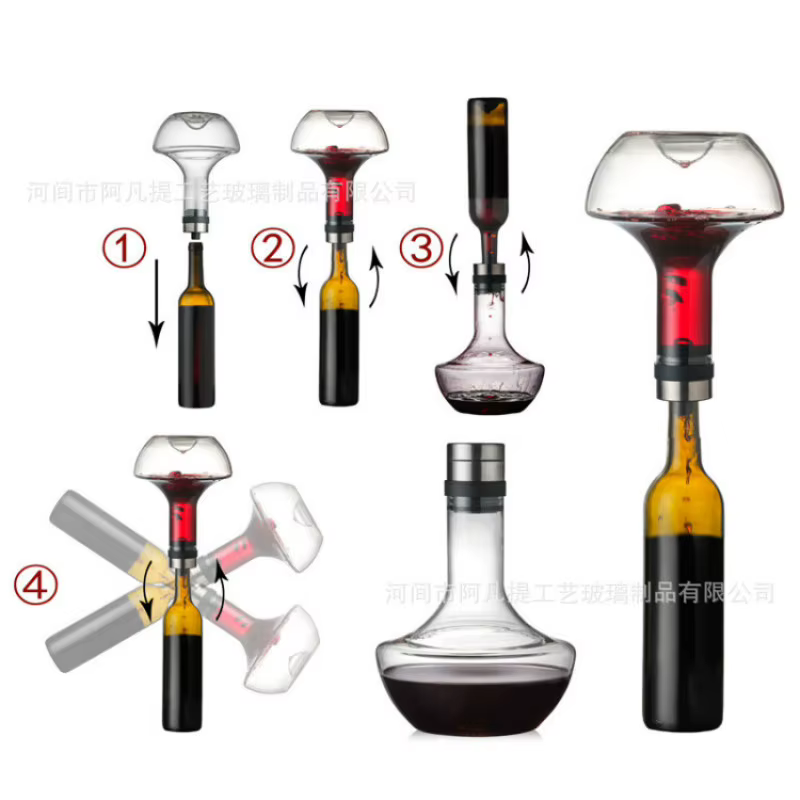 Grande carafe à vin rouge de 1000ML