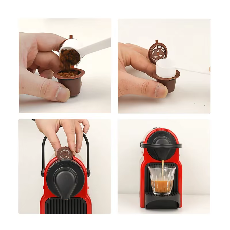 Capsules de café Nespresso rechargeables et réutilisables