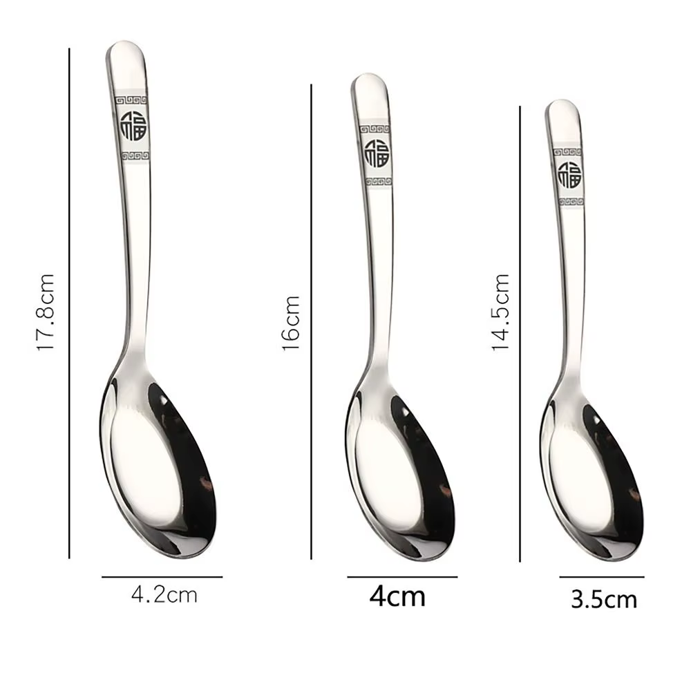 Cuillères à soupe S/M/L