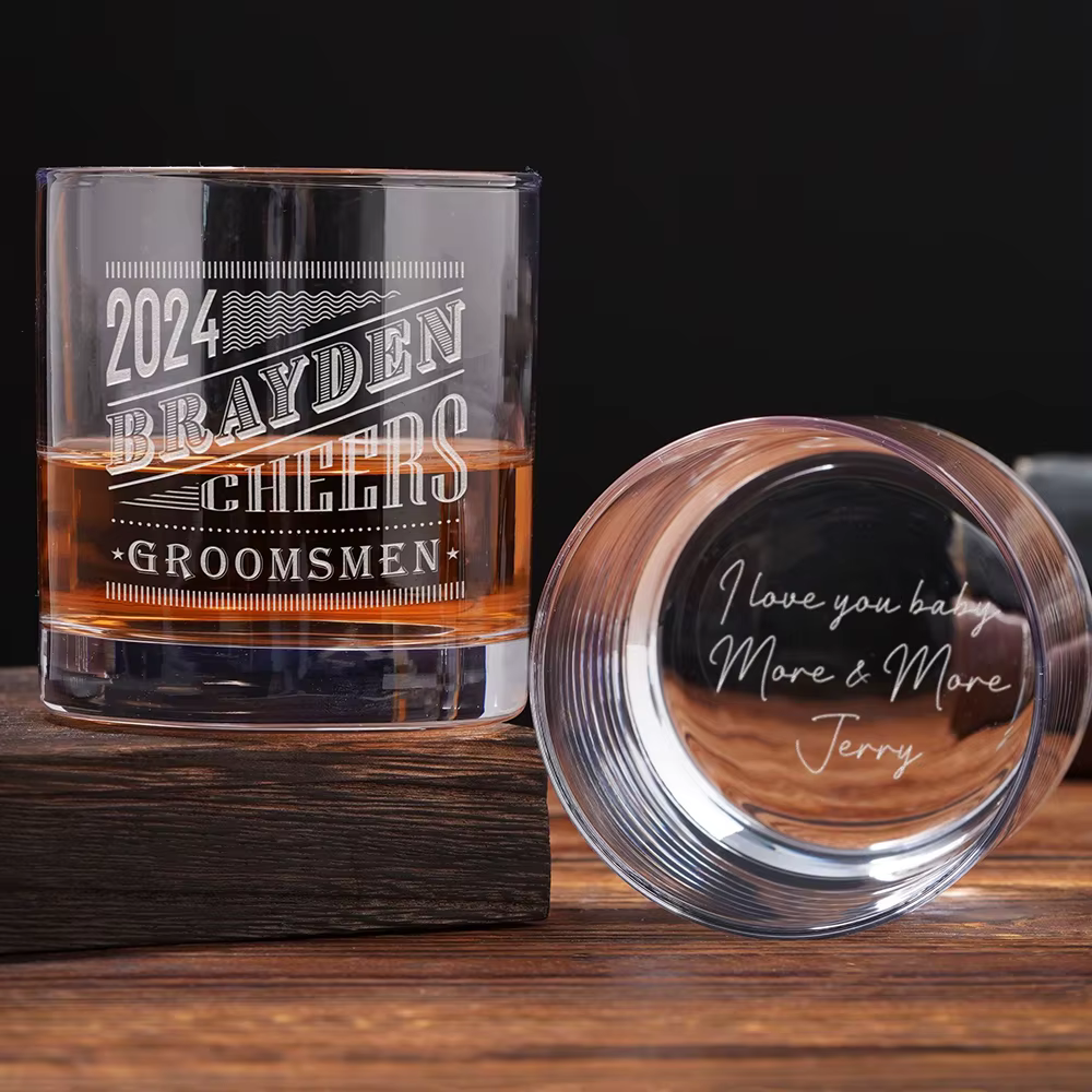 Verres à whisky personnalisés