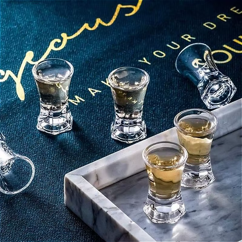 6 pièces ensembles exquis verre à vin