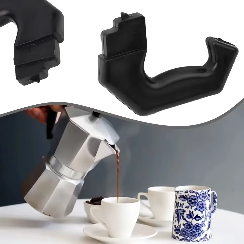 Poignée de cafetière, pièce de rechange pour expresso Moka, poêle, Compatible avec 1 3 6 9 12 tasses, accessoires pour café, 1 pièce