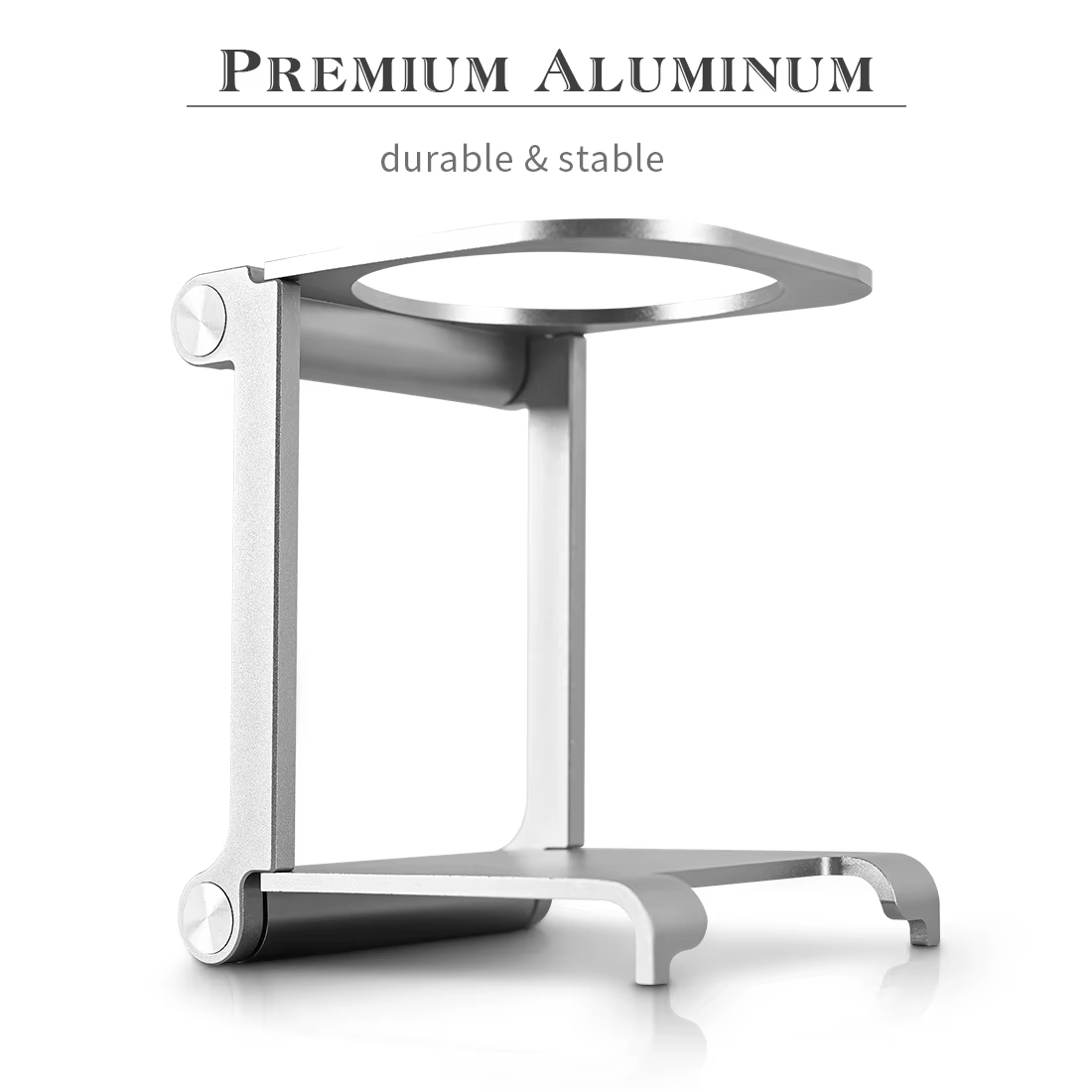 Porte-goutte à café pliable en alliage d'aluminium