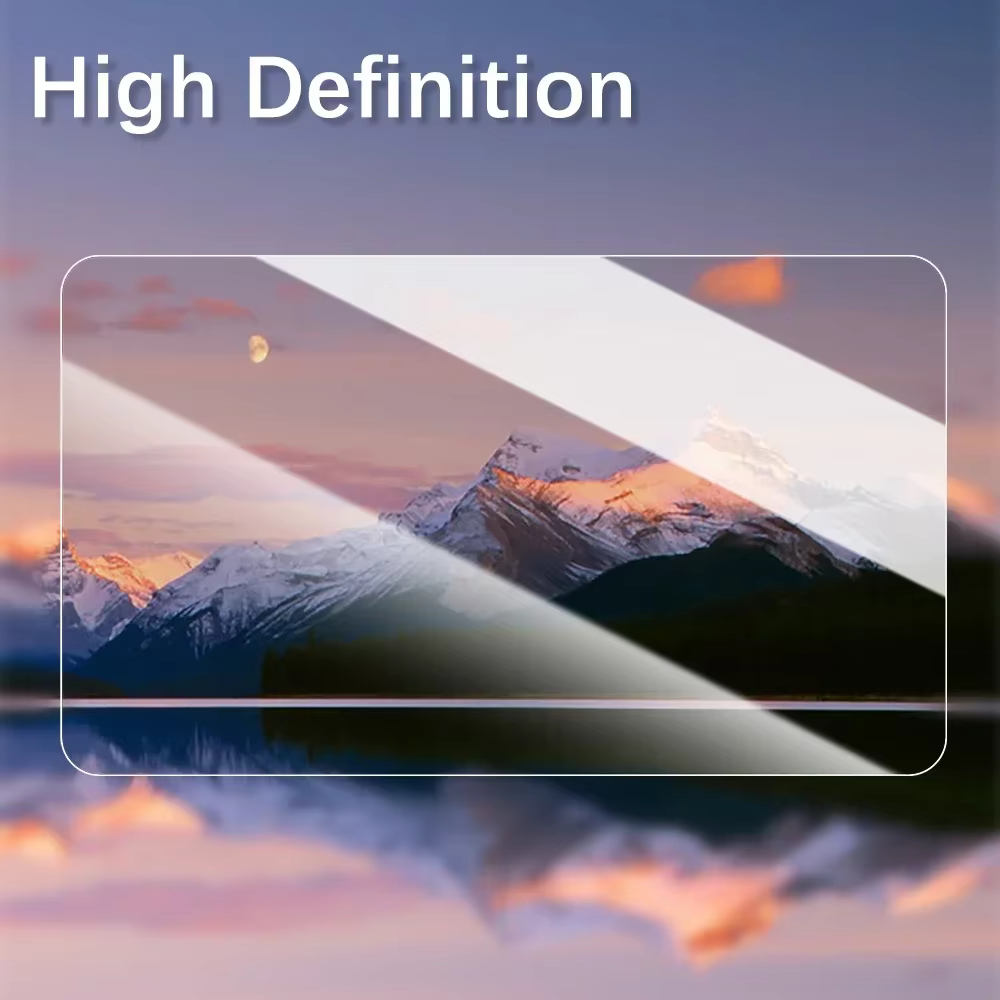 Protecteur d'écran HD pour DJI Osmo Action 6 5 4 3 Action 5 Pro, Film de protection d'objectif de caméra en verre trempé Ultra-clair, accessoires