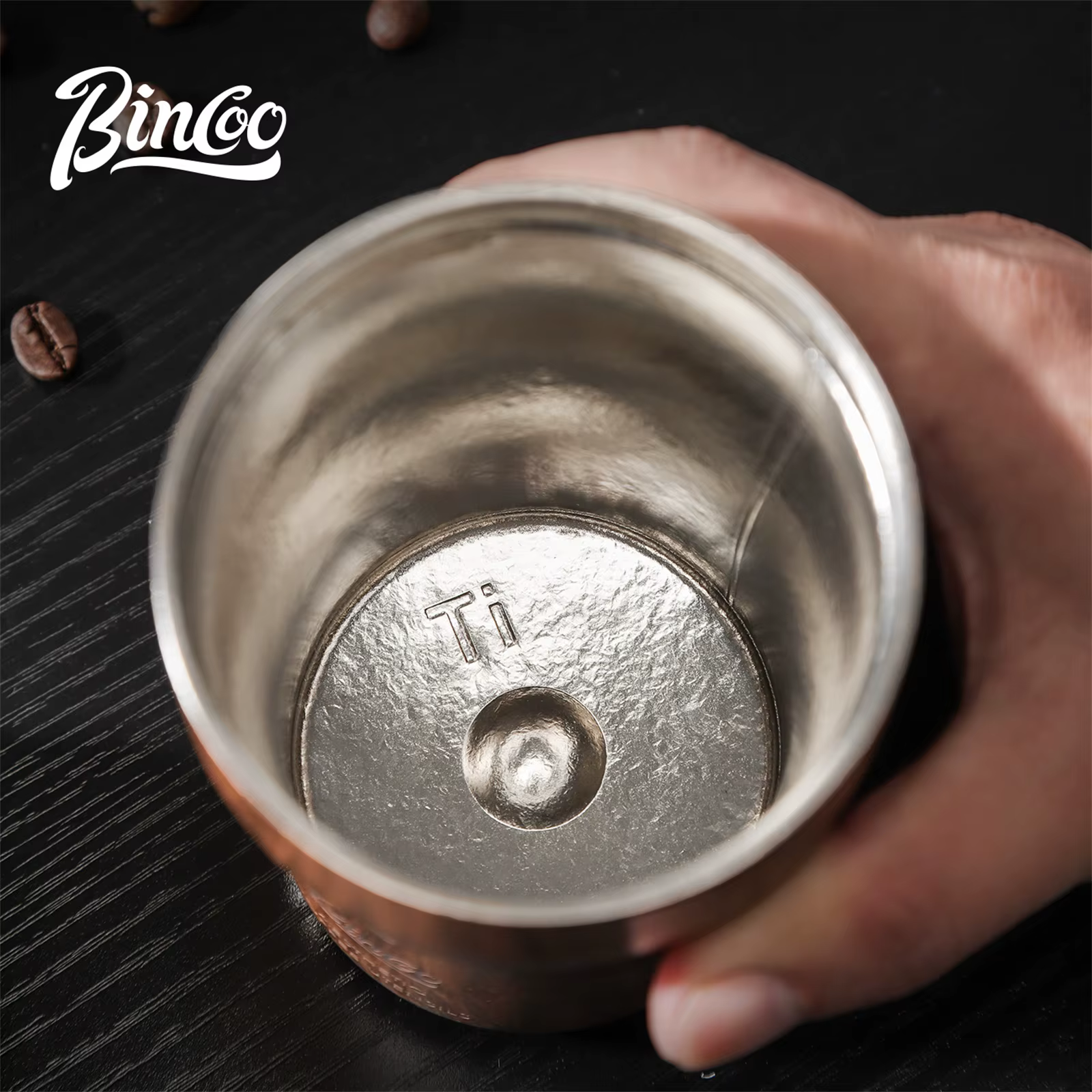Bincoo – tasse de voyage en titane pur de qualité supérieure