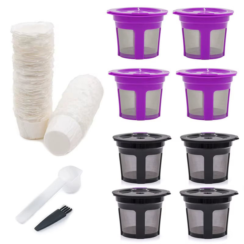 Filtre à café en papier jetable universel pour cafetière K-Cups réutilisable à portion individuelle Keurig-paquet de 100