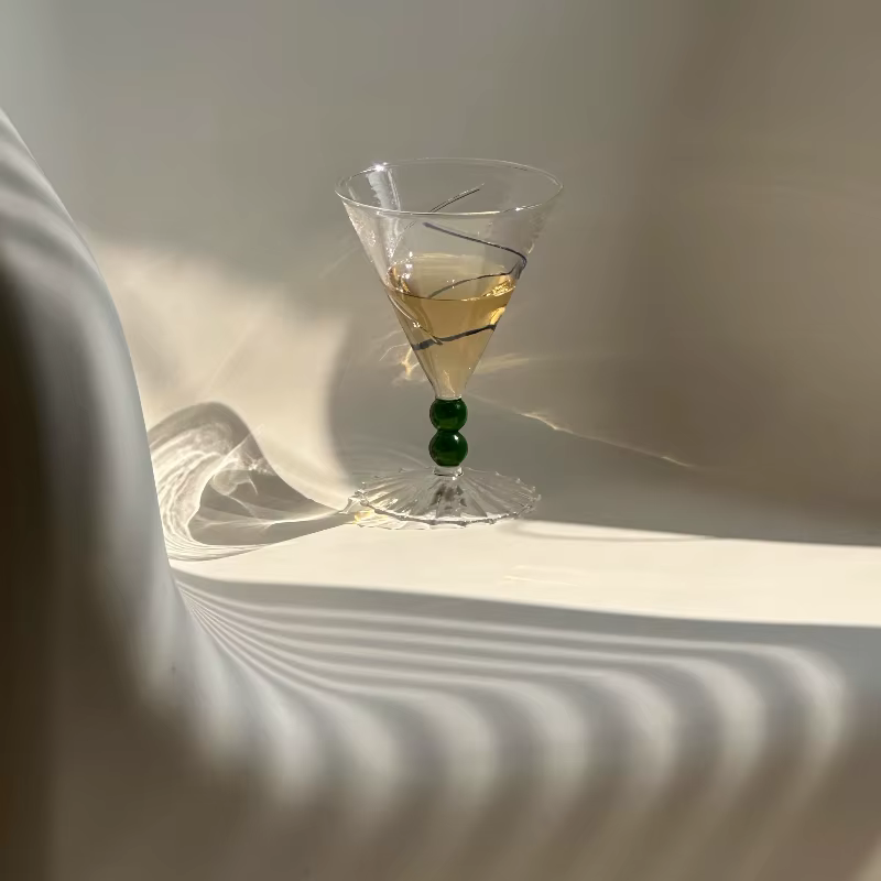 Verre à Champagne nordique fait à la main