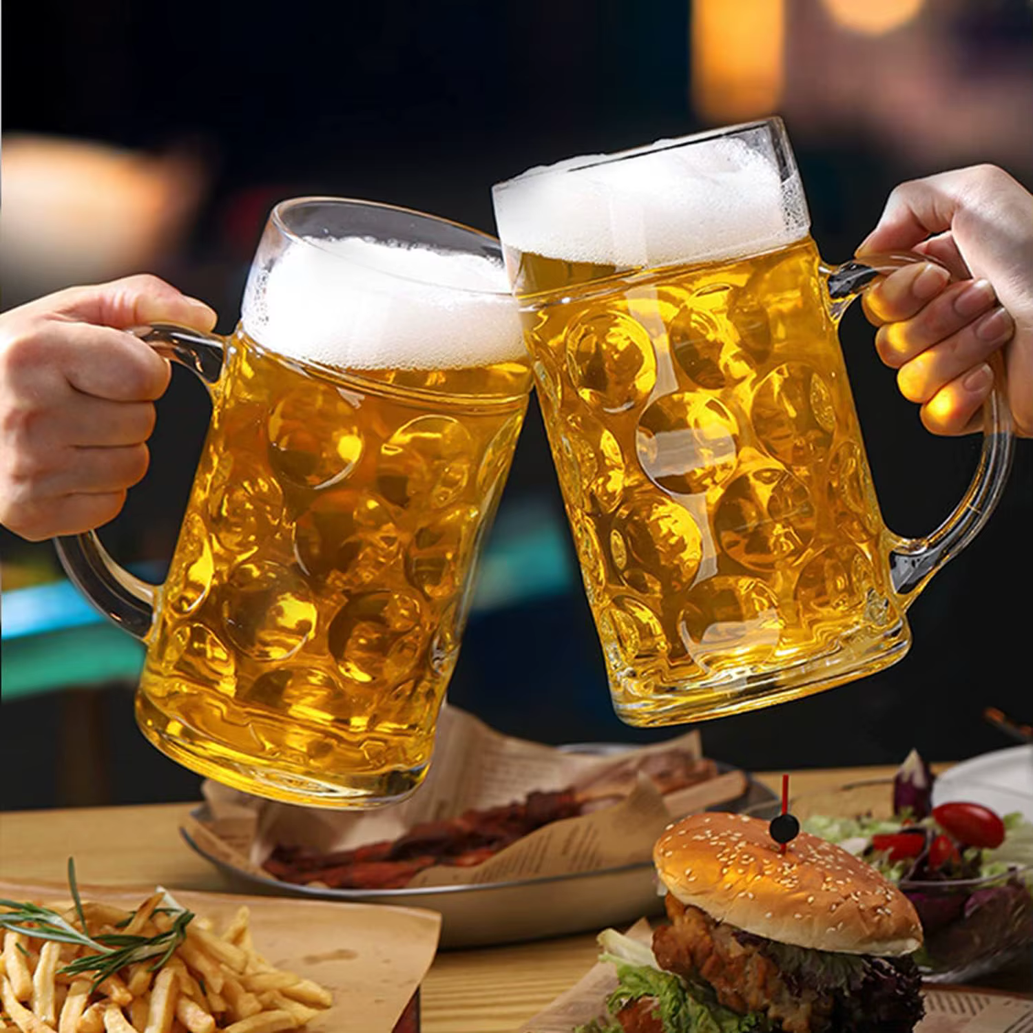 Chope à bière réutilisable et incassable