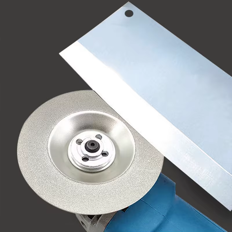 Disque de meulage diamanté pour meuleuse d'angle, disque de polissage électrique en forme de cymbale pour usage domestique, disques de polissage, lames de coupe
