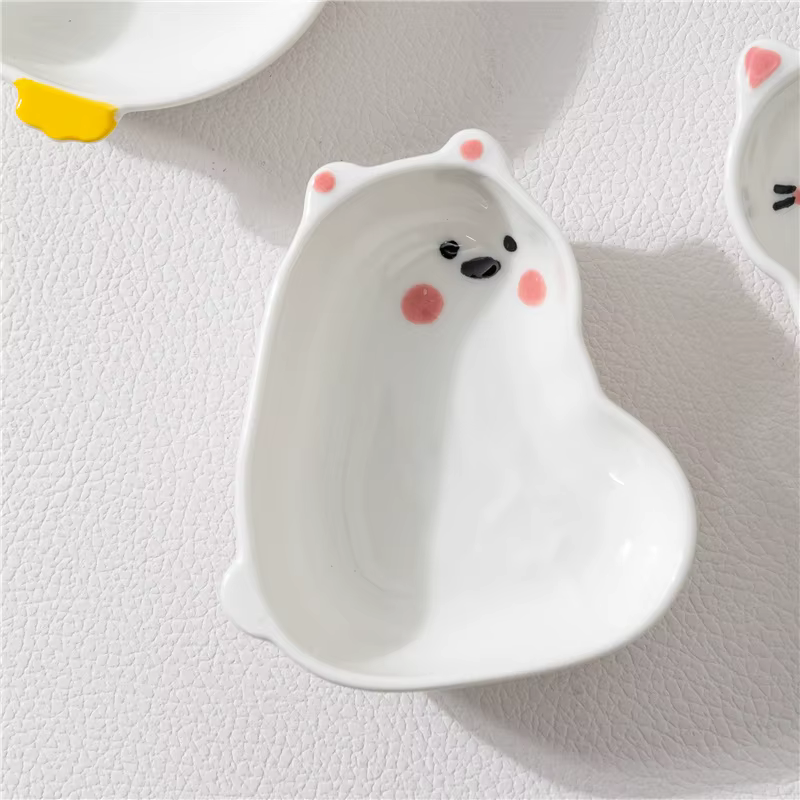 Petite assiette en céramique de Style japonais
