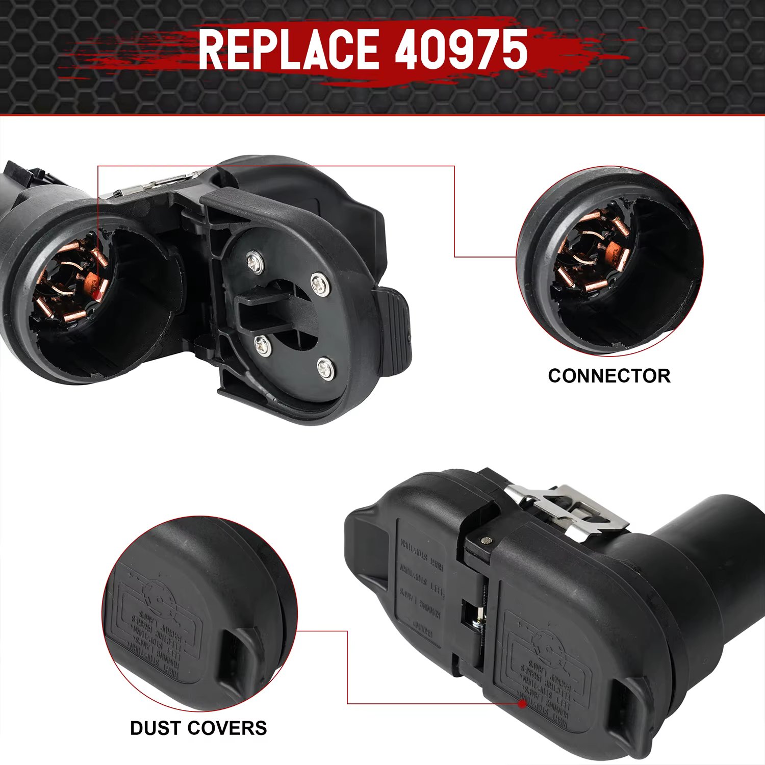 Câblage d'attelage de remorquage, connecteur SFP, 82824-0C150, Toyota Keepoma 2016-2022,Tundra 2009-2022