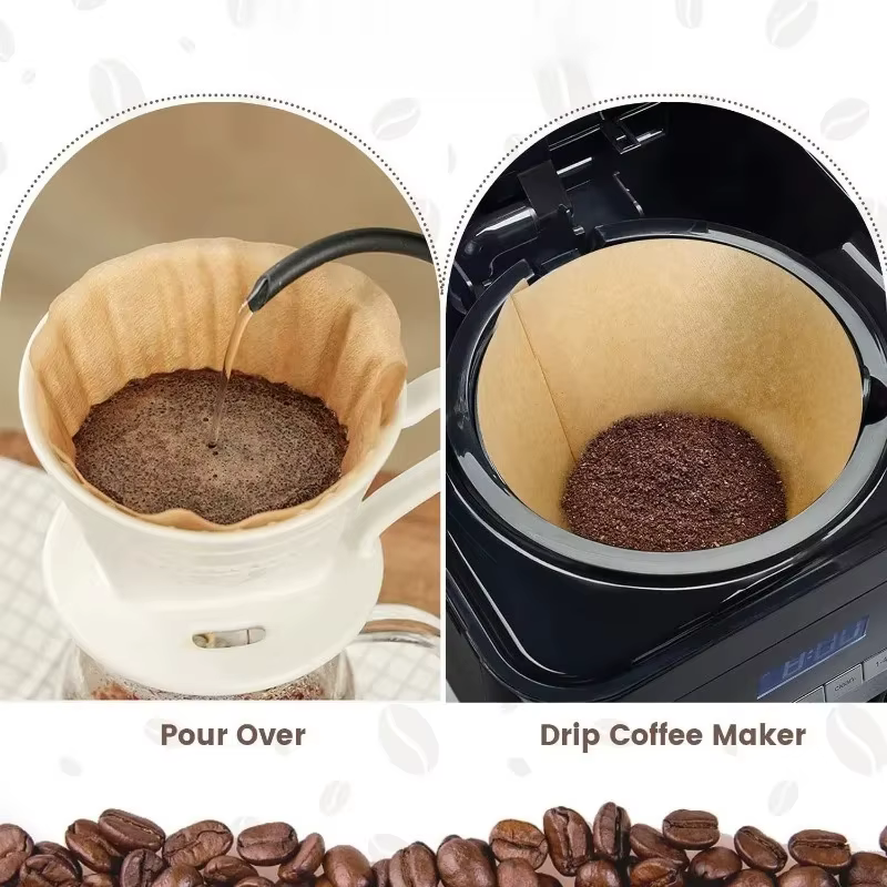 Filtres à café en papier à forte capacité d'infiltration