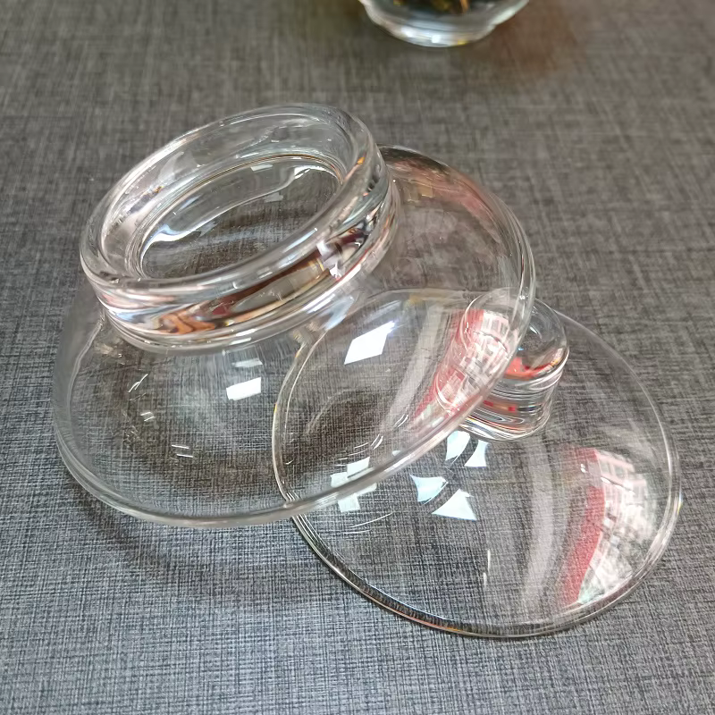 Bol couvert Gaiwan en verre de Style japonais chinois