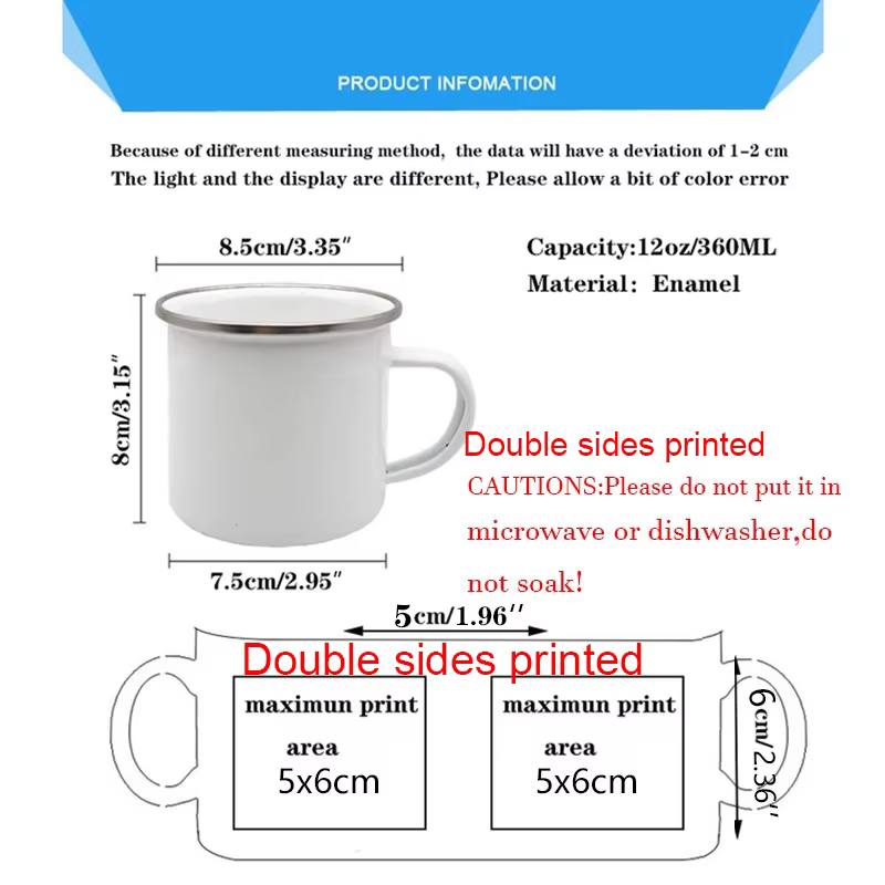 Tasses à Café Personnalisées avec Impression Française