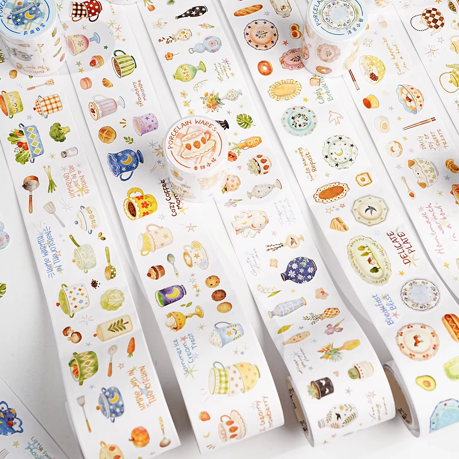 Série Porcelaine Etori Life : Vaisselle de cuisine fraîche et apaisante