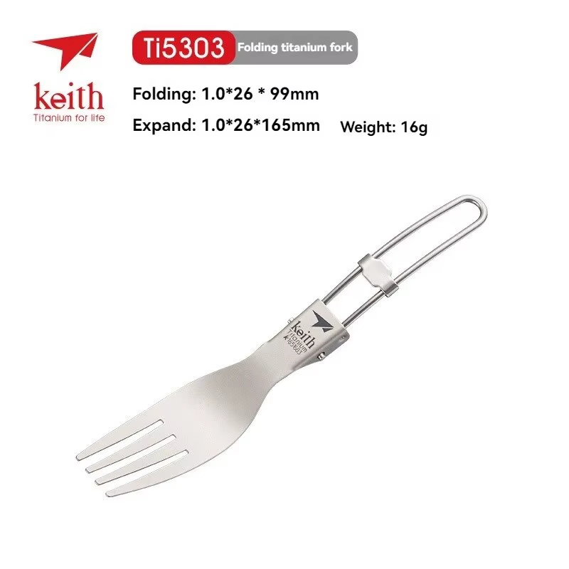 Keith – vaisselle en titane Folk
