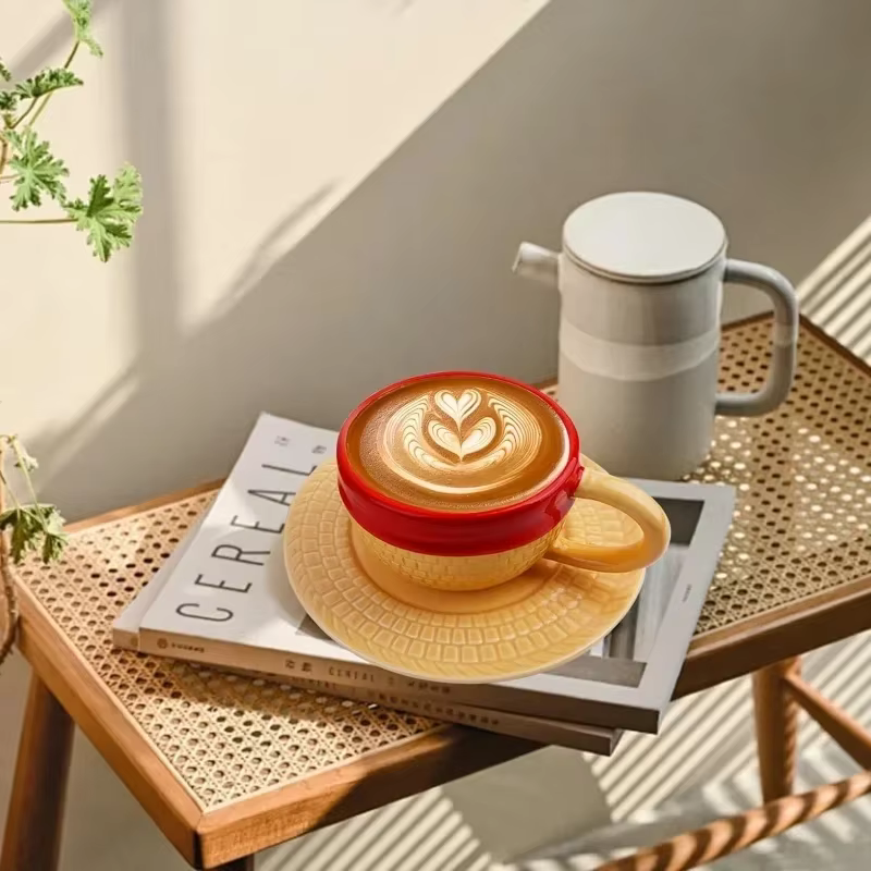 Tasse à café créative en forme de dessin animé