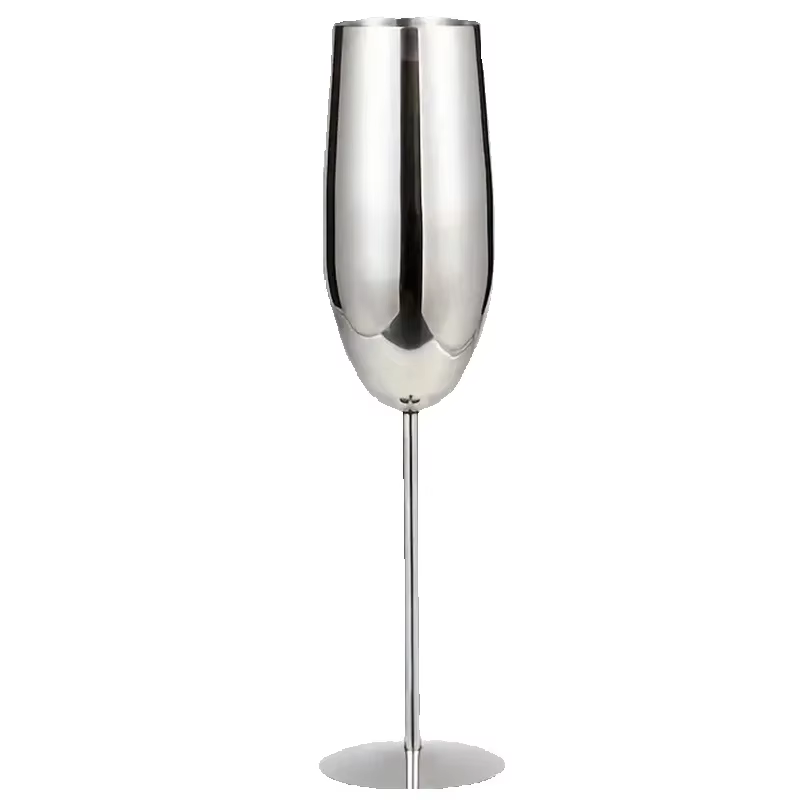 Nouvelles verres à vin en acier inoxydable